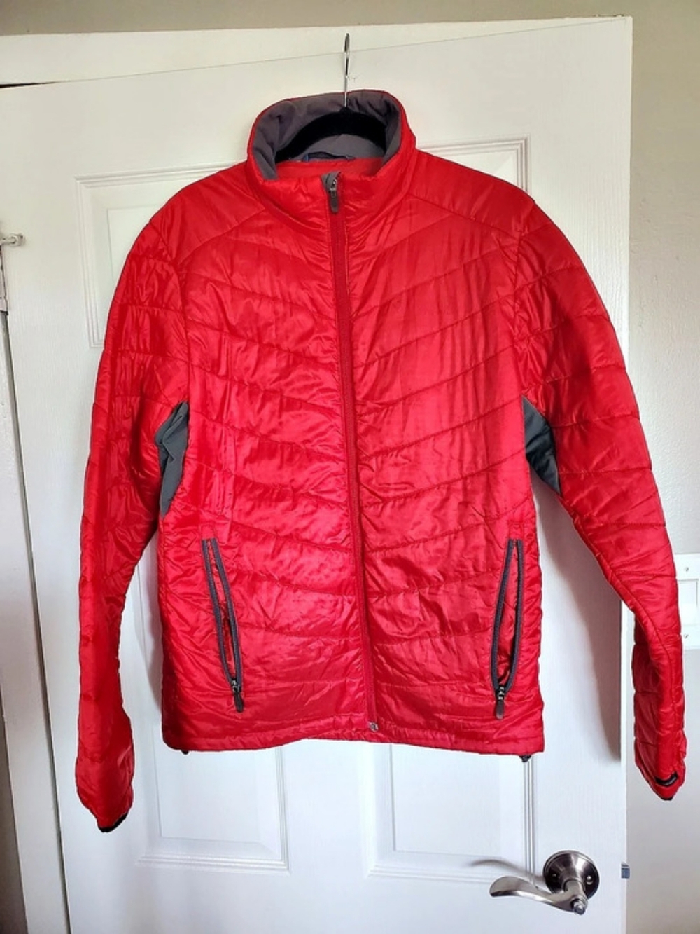Columbia Titanium Omni-Heat Interchange Jacket Red Medium Men's